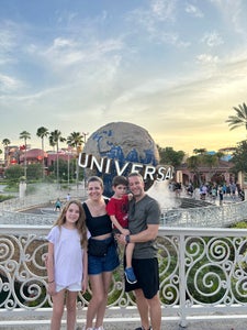 Family at Universal Orlando