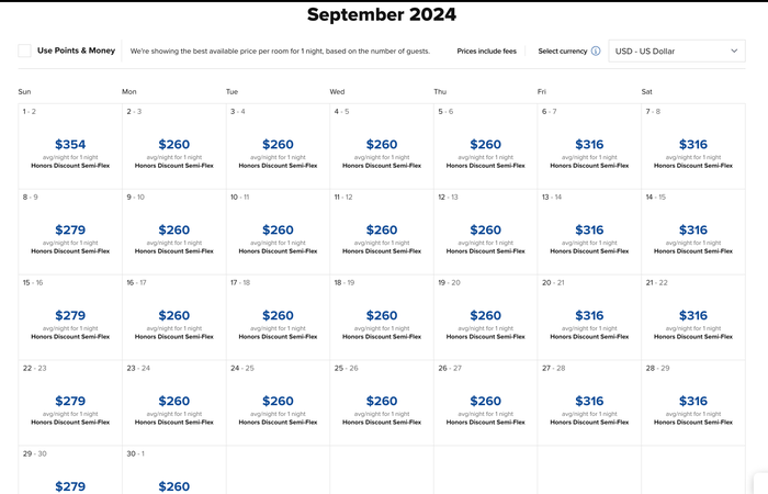 Faro Resort cash prices Faro Resort cash prices