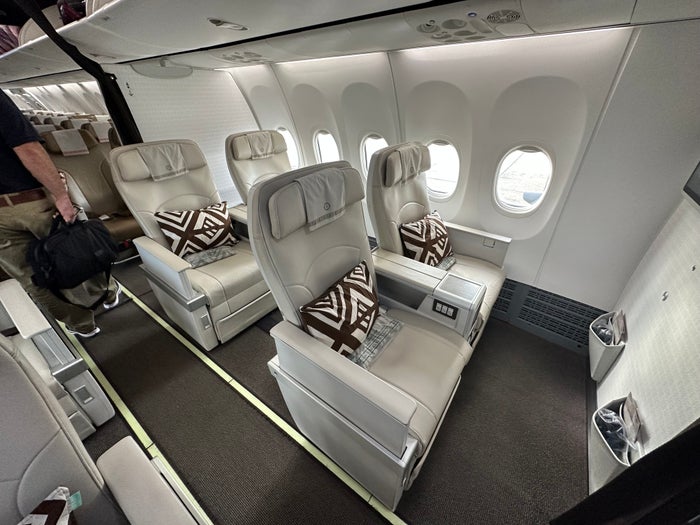 Fiji Airways Business Class Bulkhead Fiji Airways Business Class Bulkhead