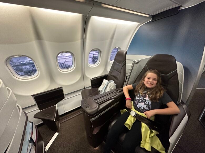 First Class on Hawaiian Airlines