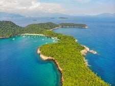 Flying my drone in Angra dos Reis, Rio de Janeiro, Brazil