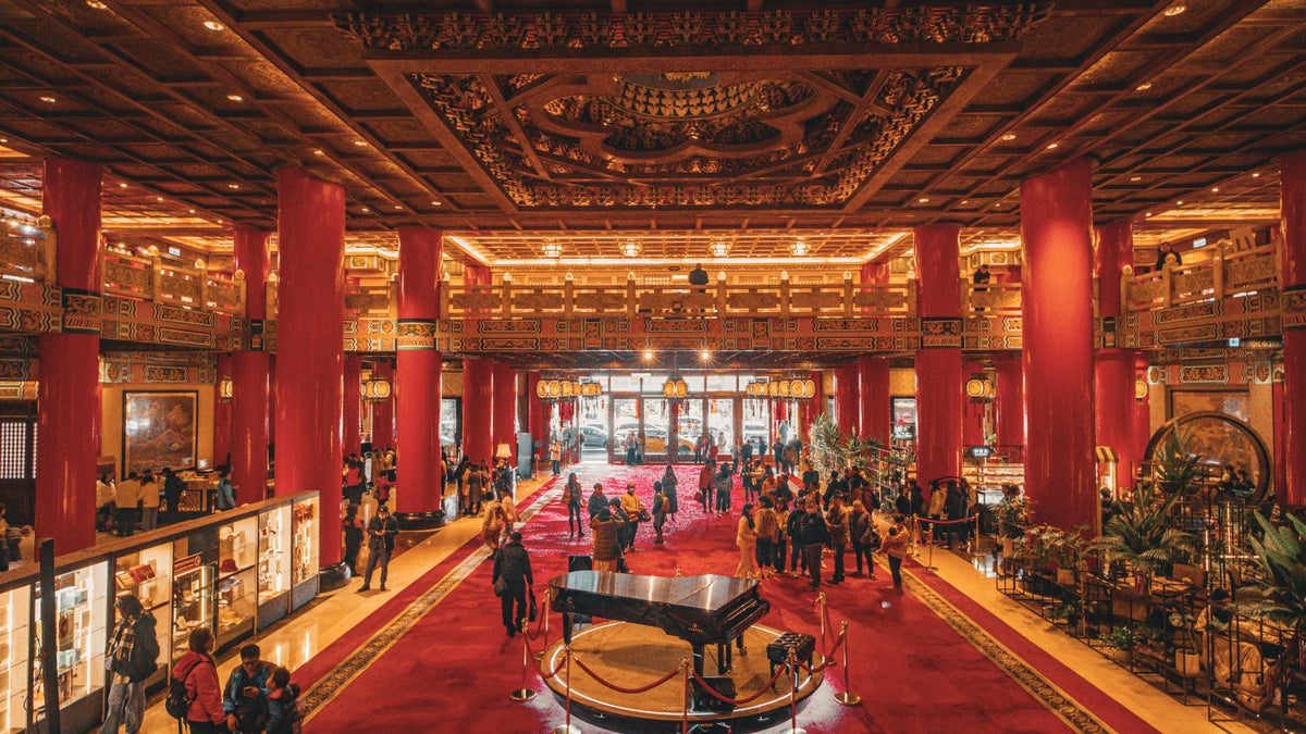 Grand Hotel Taipei interior. Ehsan Haque