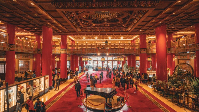 Grand Hotel Taipei interior. Grand Hotel Taipei interior. Ehsan Haque