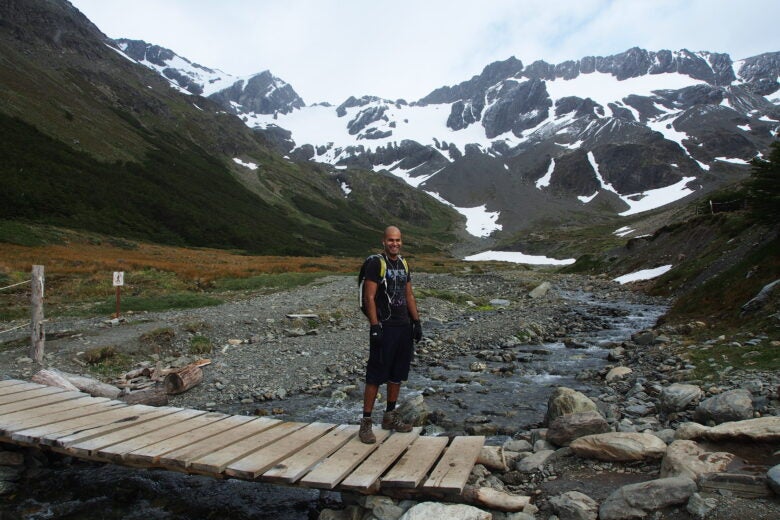 Hiking in Tierra del Fuego, Argentina