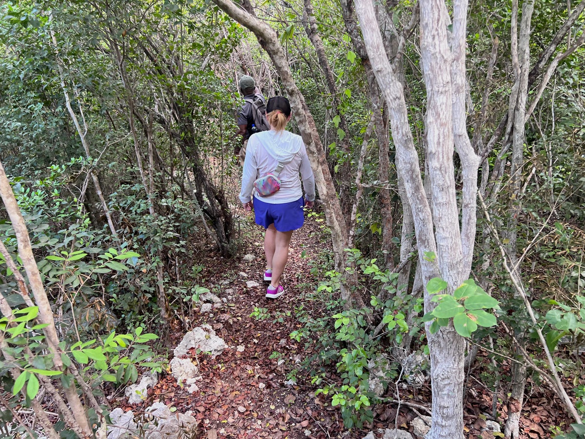 Hiking through Katouche in Anguilla