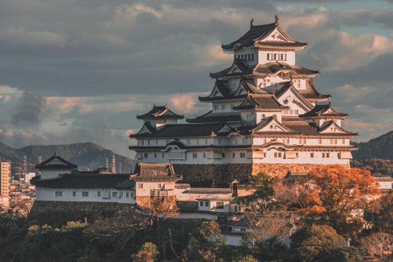 Himeji Castle in Himeji, Japan