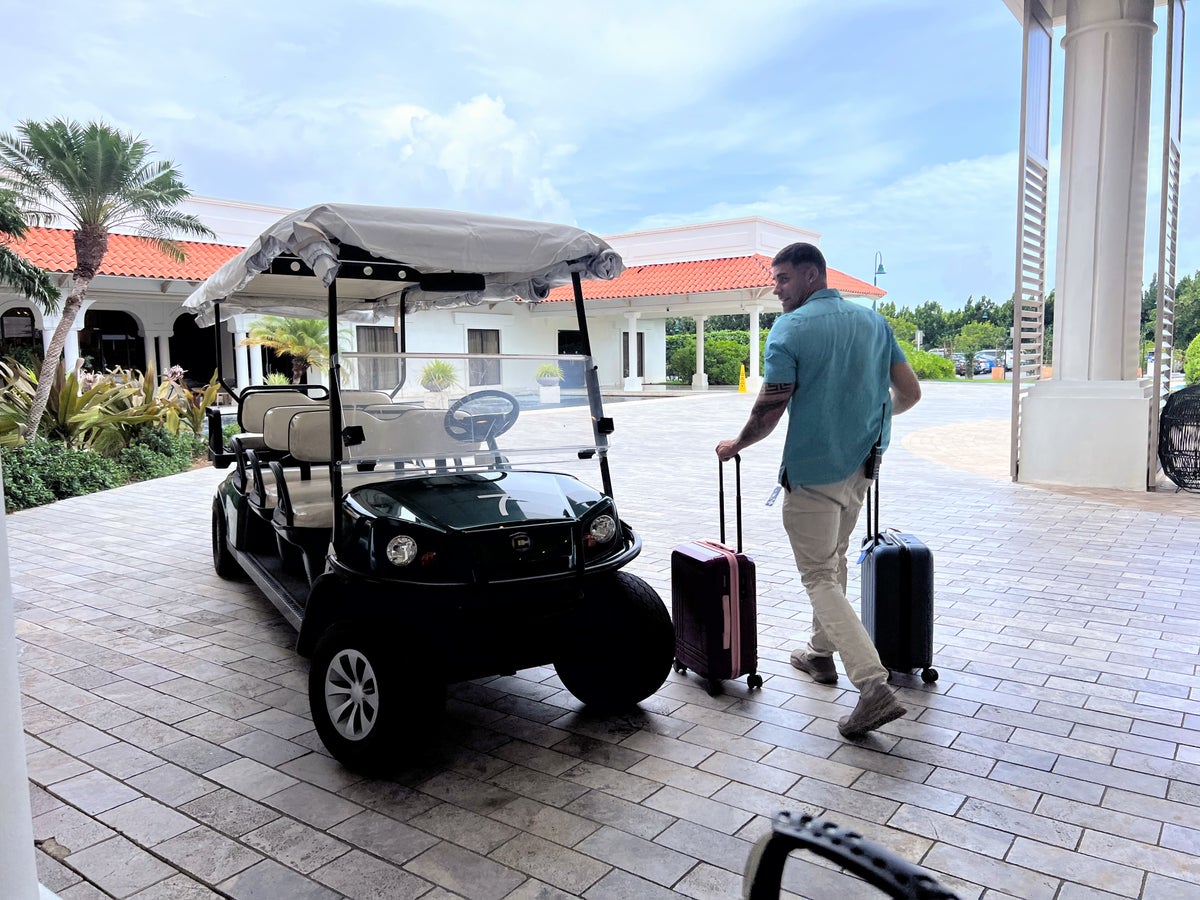 Hyatt Regency Puerto Rico golf cart