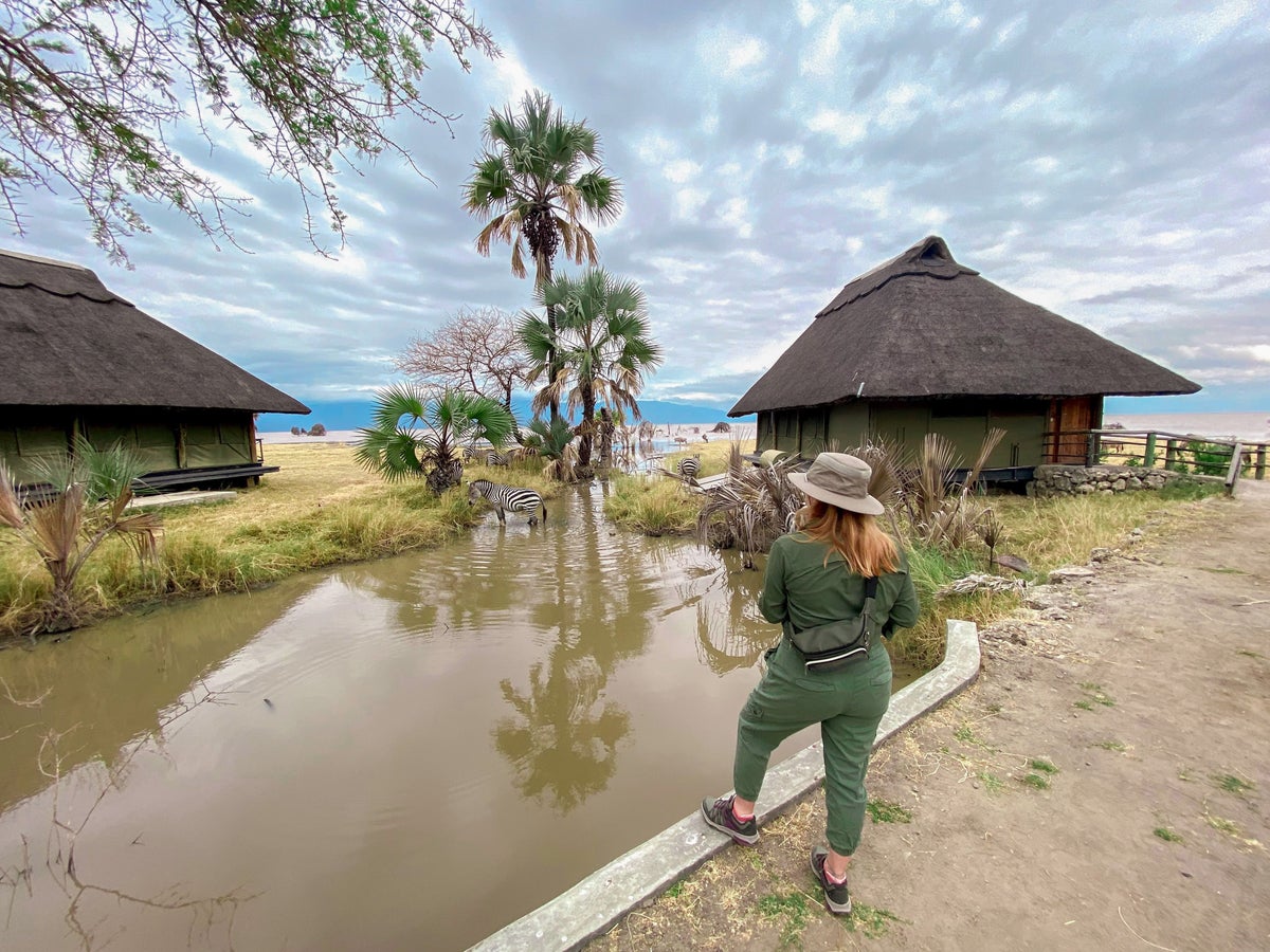 On safari in Tanzania