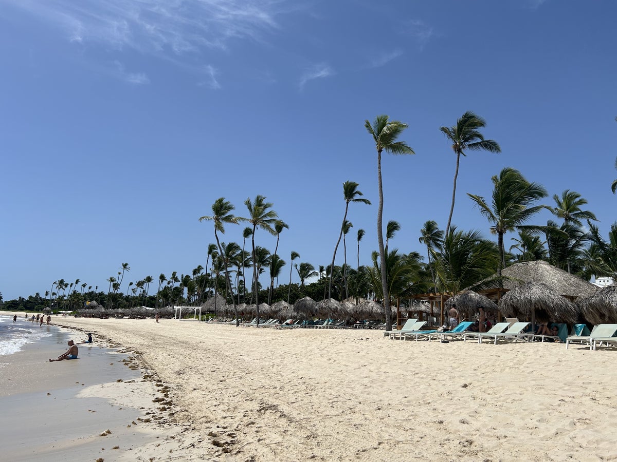 Iberostar Selection Bavaro Suites beach and palms