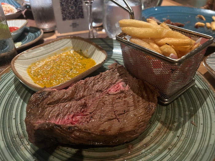 Iberostar Selection Bavaro Suites french fries and grilled meat