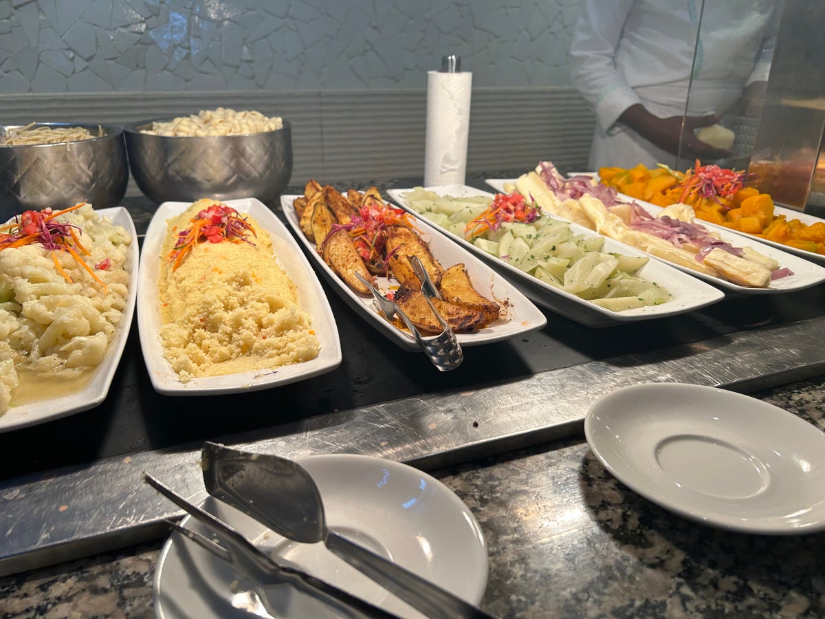 Iberostar Selection Bavaro Suites plates of food