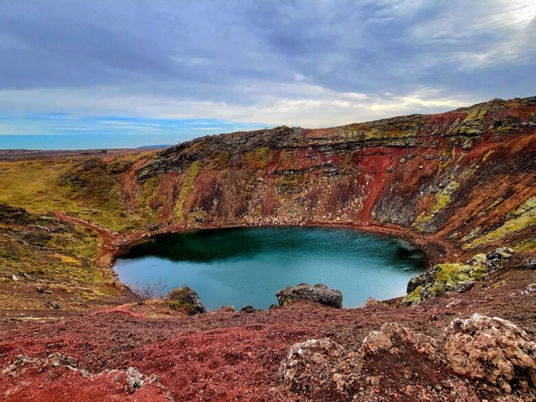 Iceland Crater