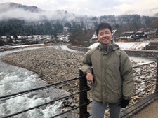 Seeing winter attractions in Japan