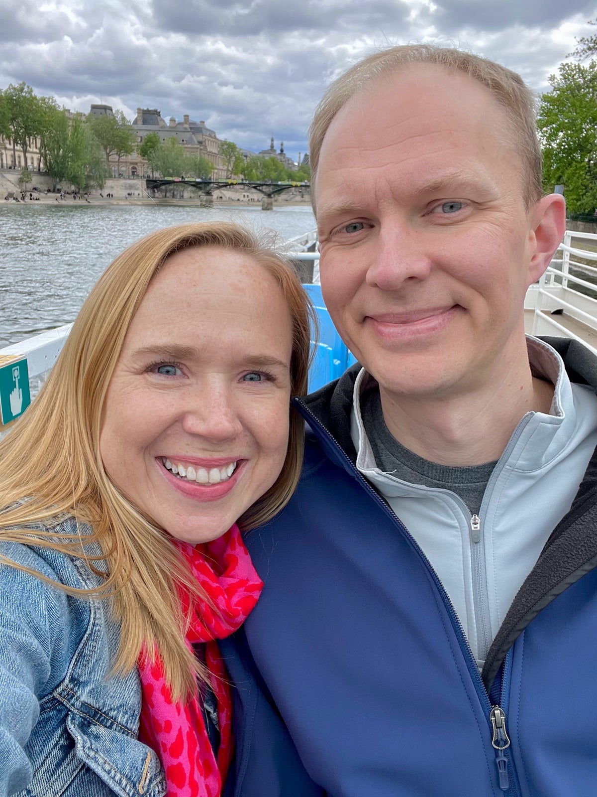 Katie and Jason in Paris