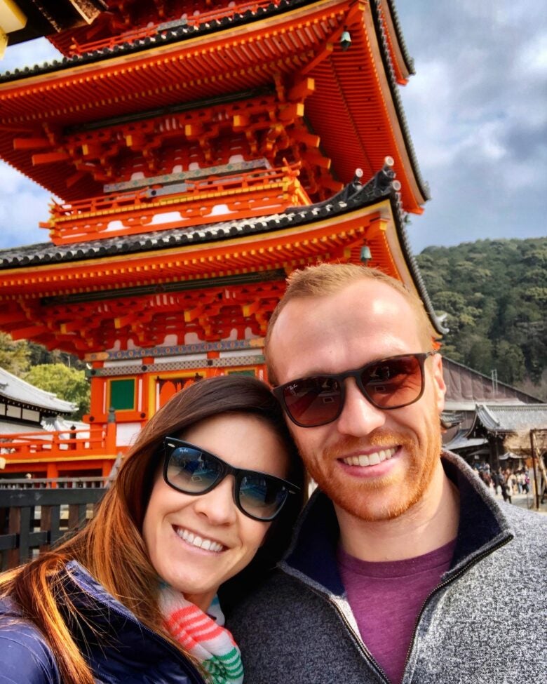 Exploring Kyoto, Japan on foot