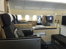 Lufthansa First Class Cabin