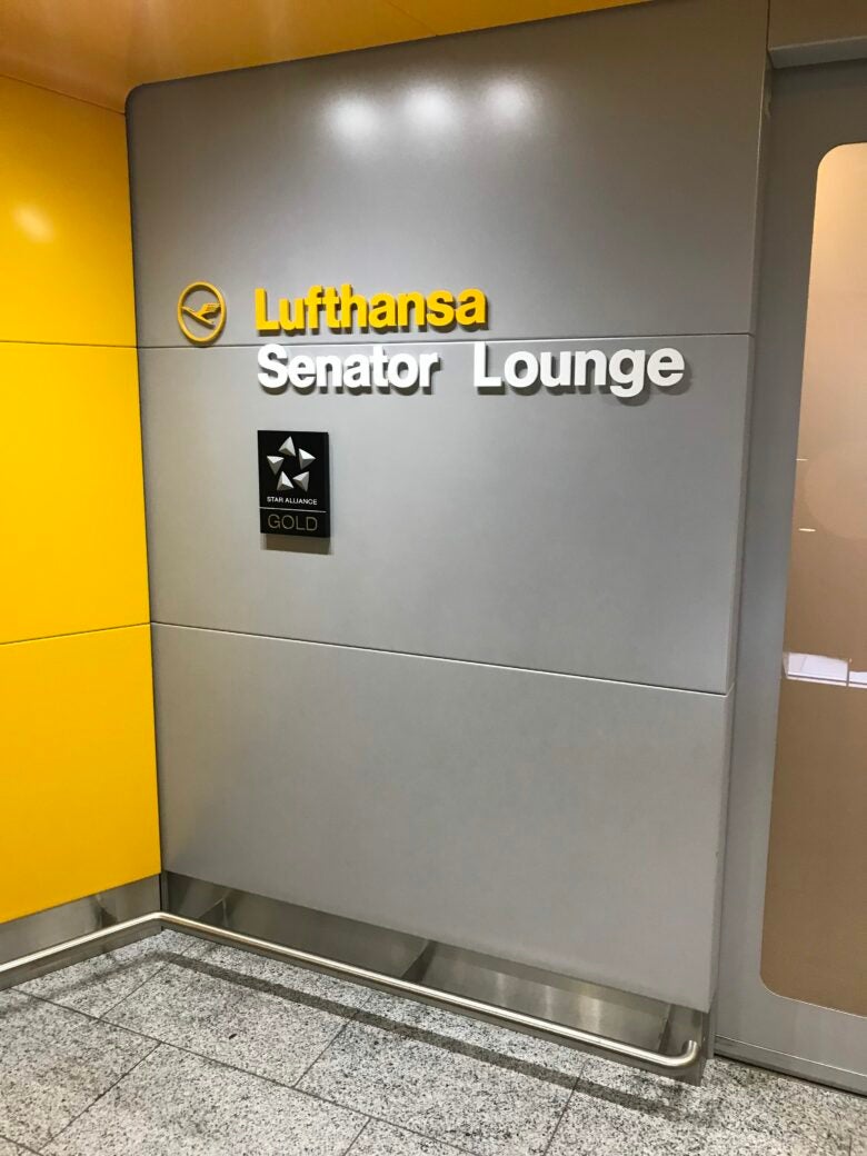 Lufthansa Senator Lounge ORD