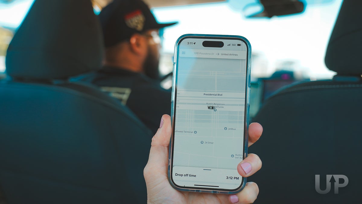 Lyft Ride Share App Interface Upgraded Points LLC 2