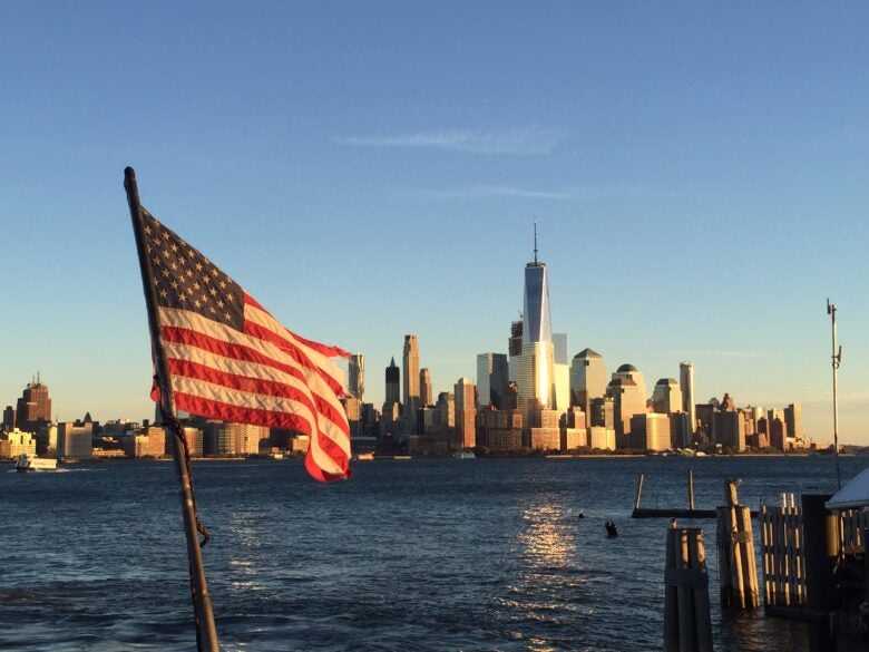 NYC Skyline on Veteran's Day 2016