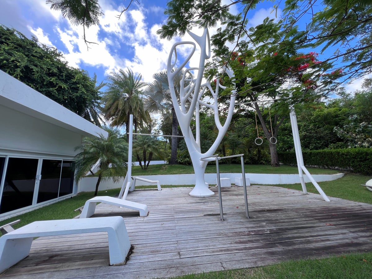 Outside gym at Malliouhana Anguilla