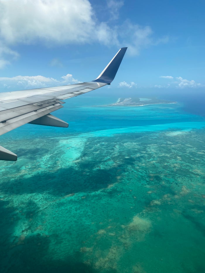 Grace Bay Providenciales Turks and Caicos PLS landing