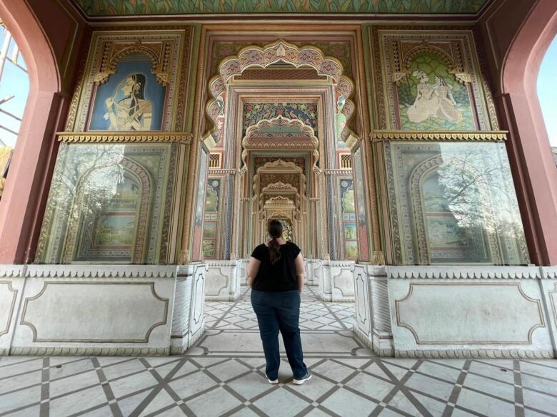 Patrika Gate in Jaipur, India.