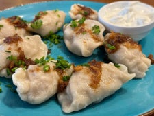 Pierogies from Pierogarnia Krakowiacy in Krakow, Poland.