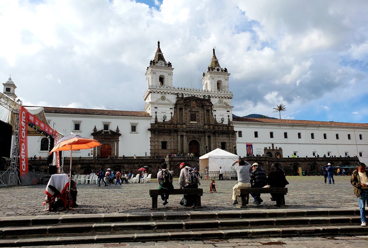 Quito Ecuador Old Town