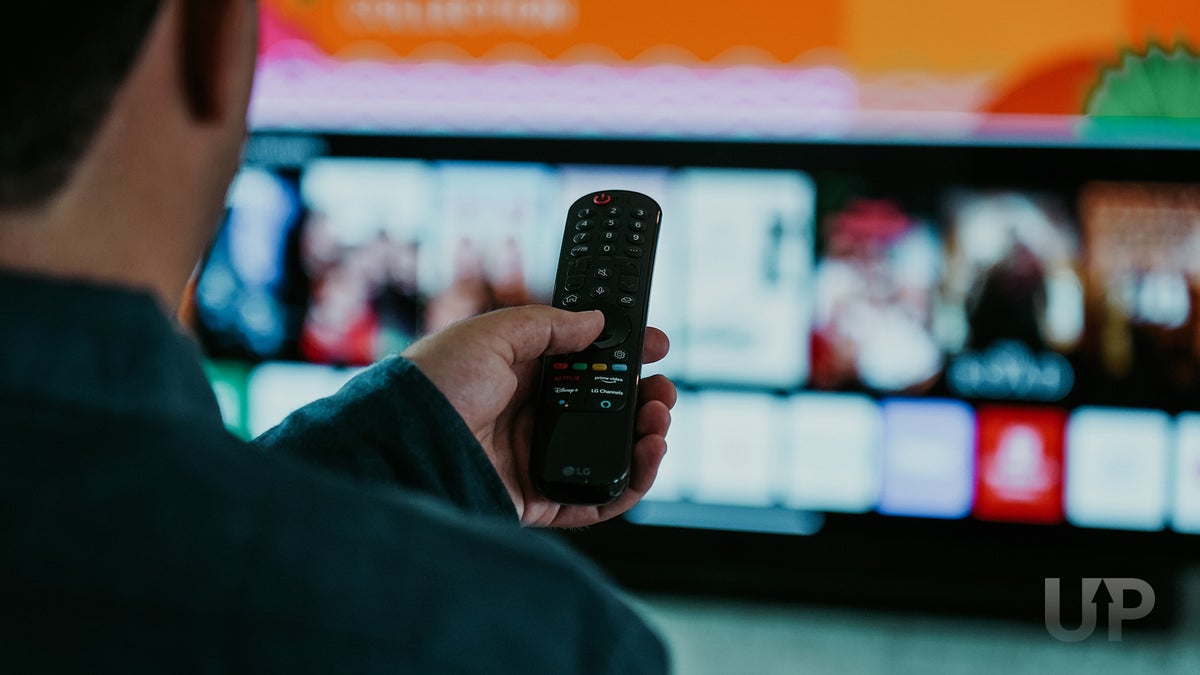 Remote Pointed at Streaming Services Upgraded Points LLC 2