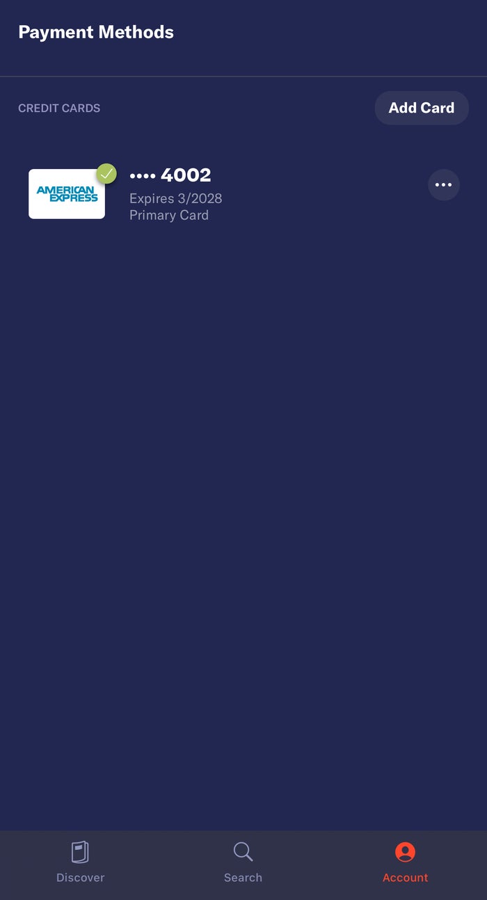 Resy Account Mobile App Resy Account Mobile App