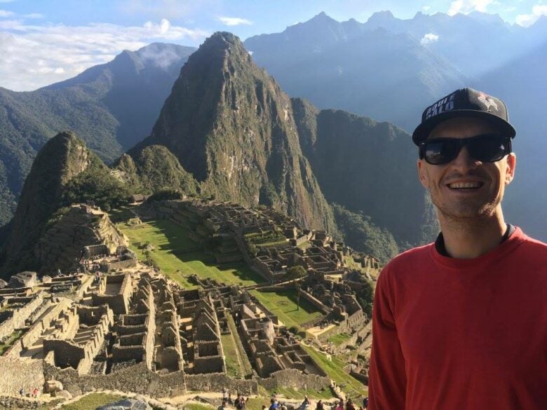 Overlooking Machu Picchu during a 2021 visit