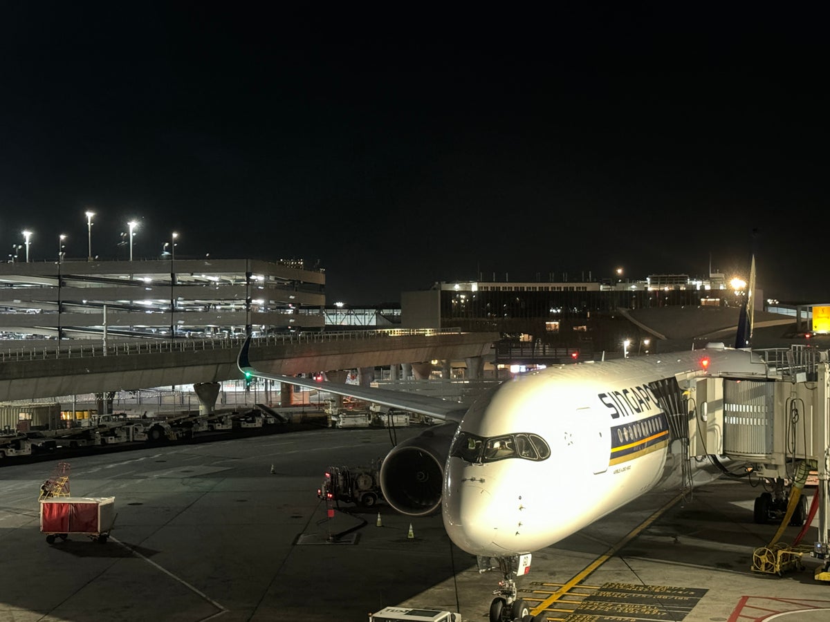 SIngapore Airlines A350 at JFK