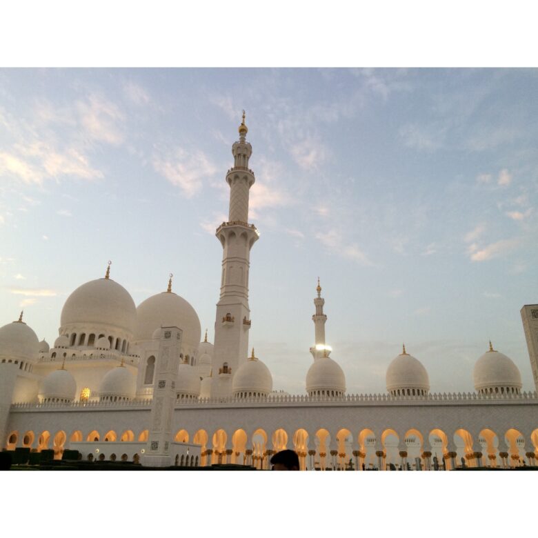 Sheikh Zayed Grand Mosque in Abu Dhabi