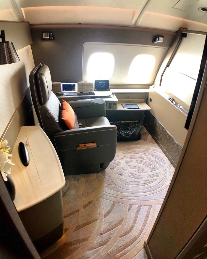 Not a bad way to spend a few hours - Singapore Suites, A380