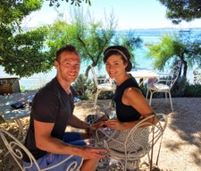 An idyllic spot for light lunch and a drink in Split, Croatia