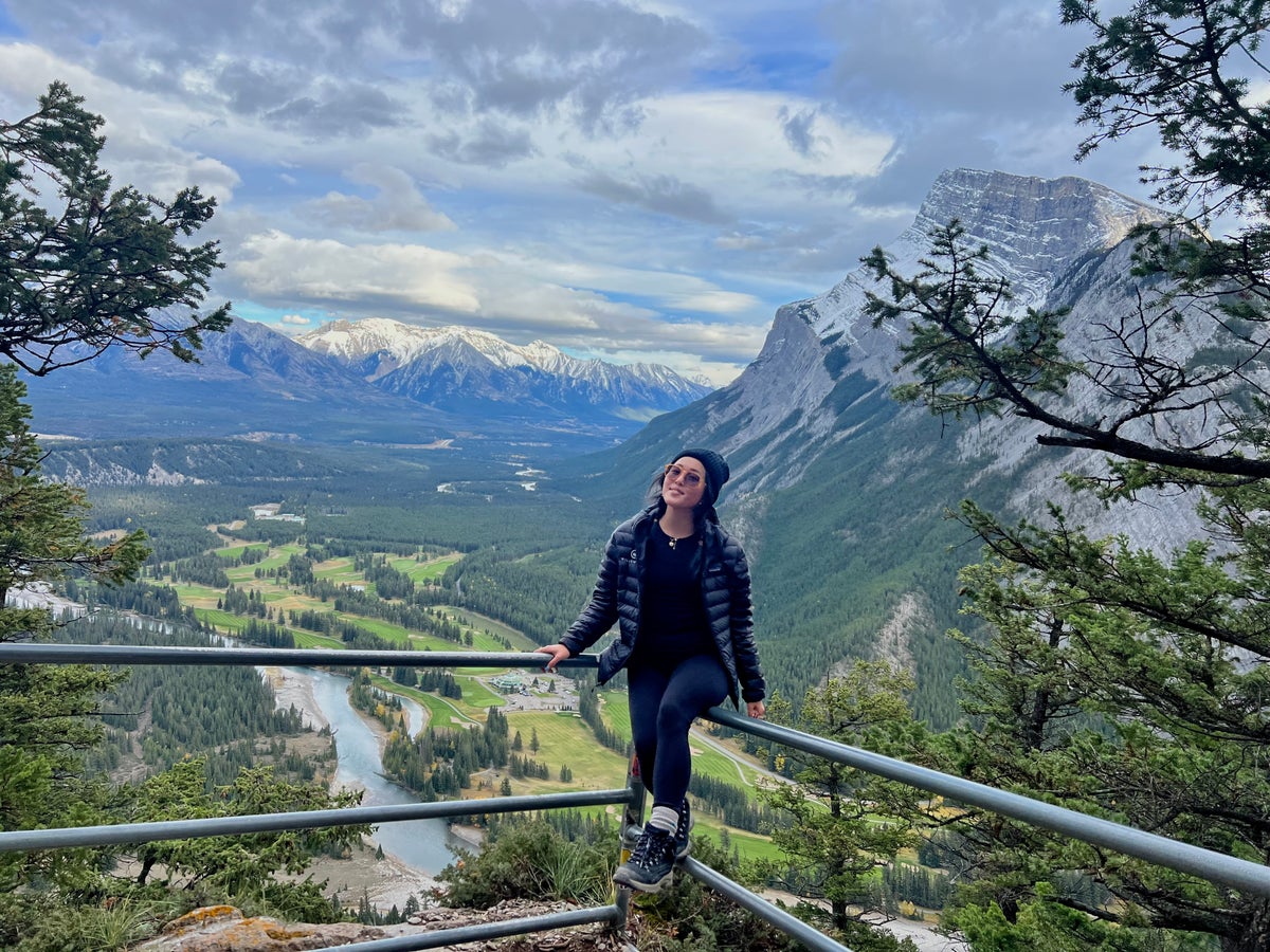 Hiking the Tunnel Mountain Summit, a short loop from downtown Banff.