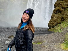 Chasing waterfalls in Iceland.
