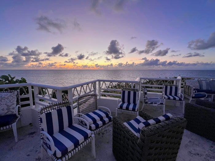 Sunset at Celeste in Anguilla