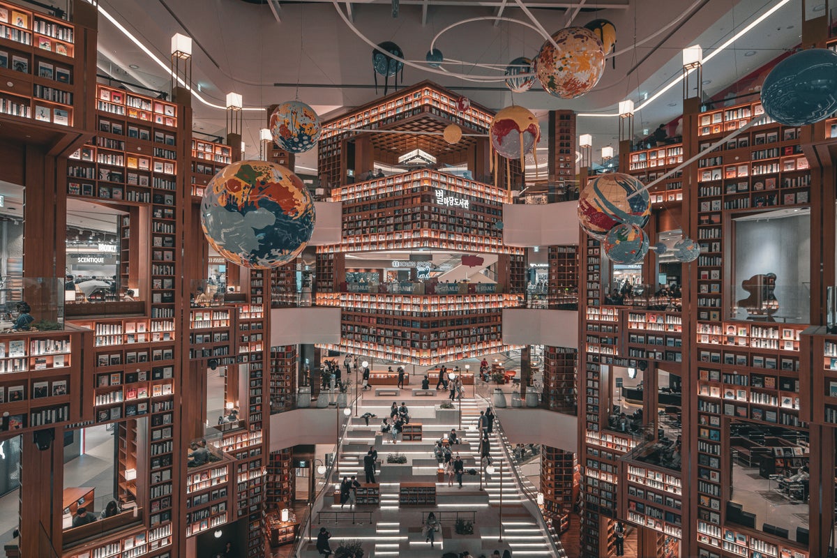 Suwon Starfield Library, Seoul, Korea