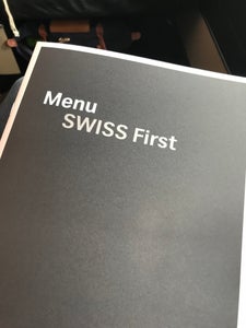 Swiss First Menu