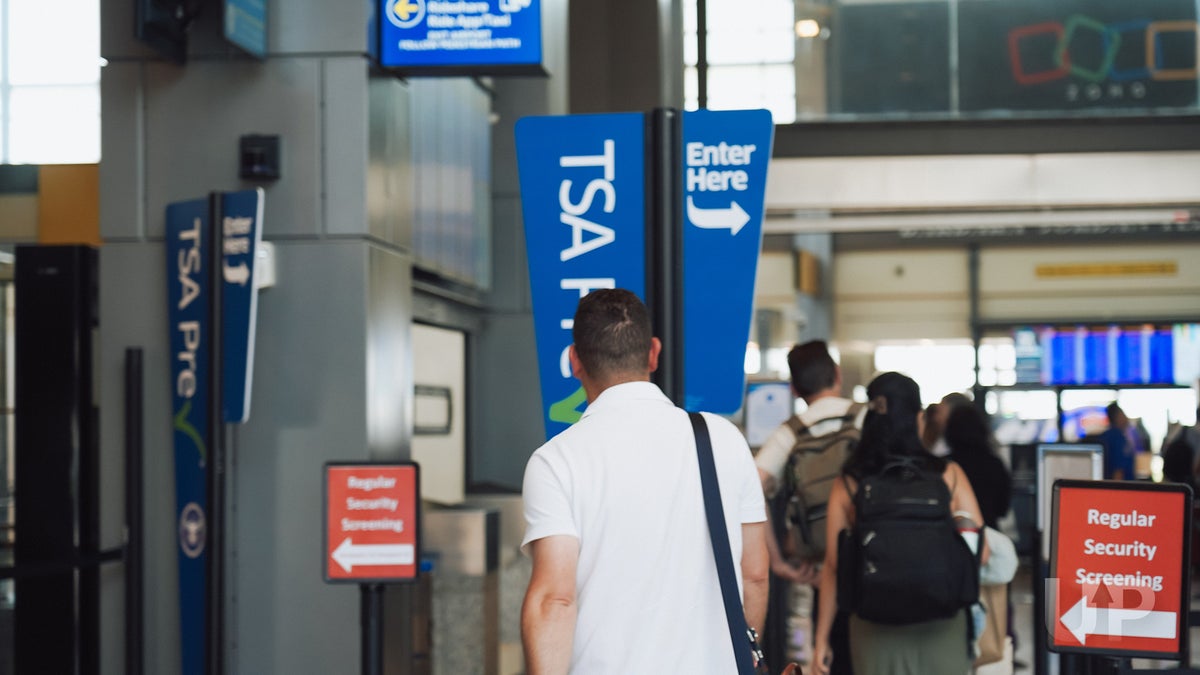 TSA Precheck Signage Upgraded Points LLC 2