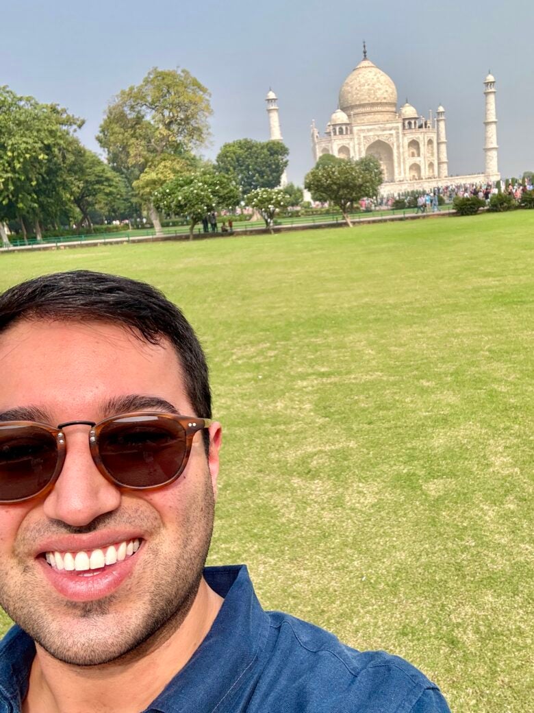 I never thought in a million years that I'd be standing in front of the Taj Mahal, but it happened! Thank you, points and miles.