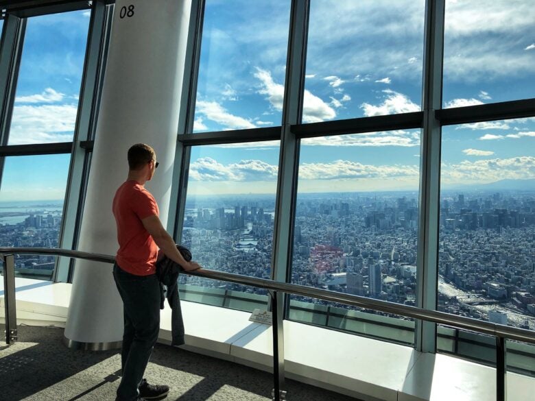 Trip up the Tokyo Skytree for an incredible view
