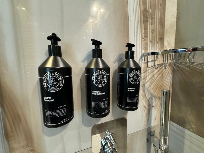 Tribune Rome Shower bottle toiletries