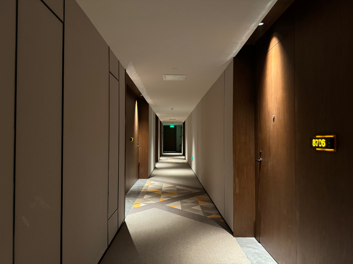 UrCove Chengdu Wenshu Monastery Taikoo Li guest floor hallway