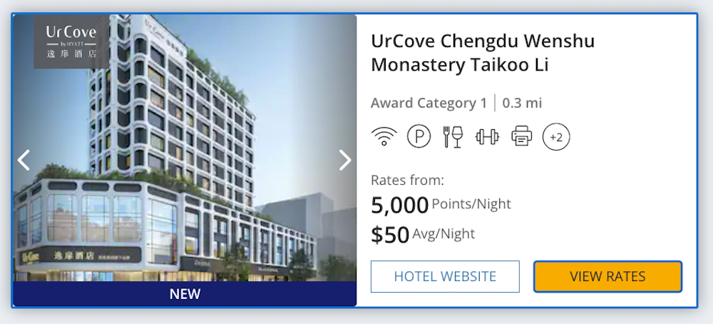 UrCove Chengdu Wenshu Monastery Taikoo Li points cost