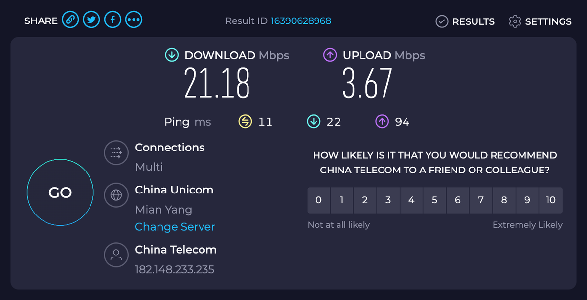 UrCove Chengdu Wenshu Monastery Taikoo Li speed test