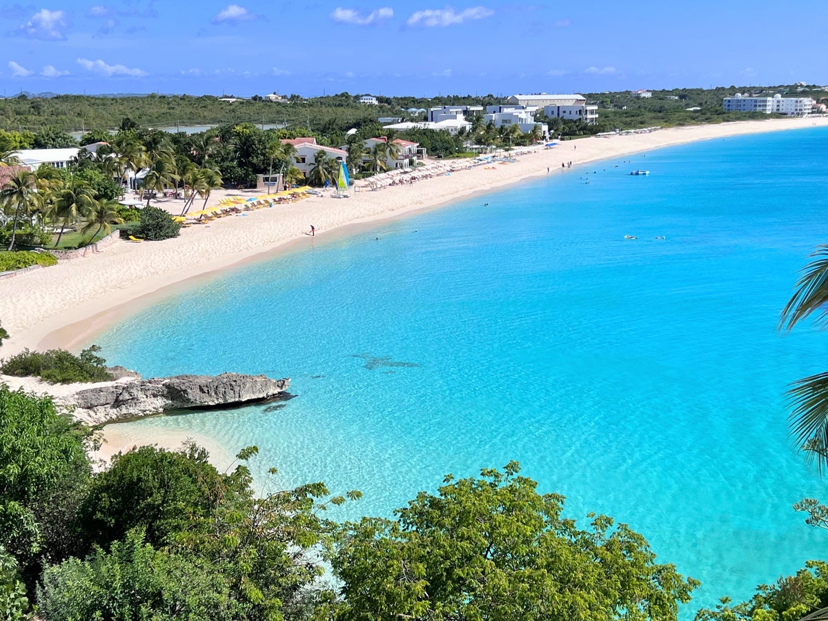 View from my balcony at Malliouhana Anguilla