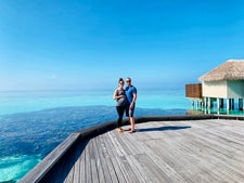 The ocean meeting the sky at W, Maldives