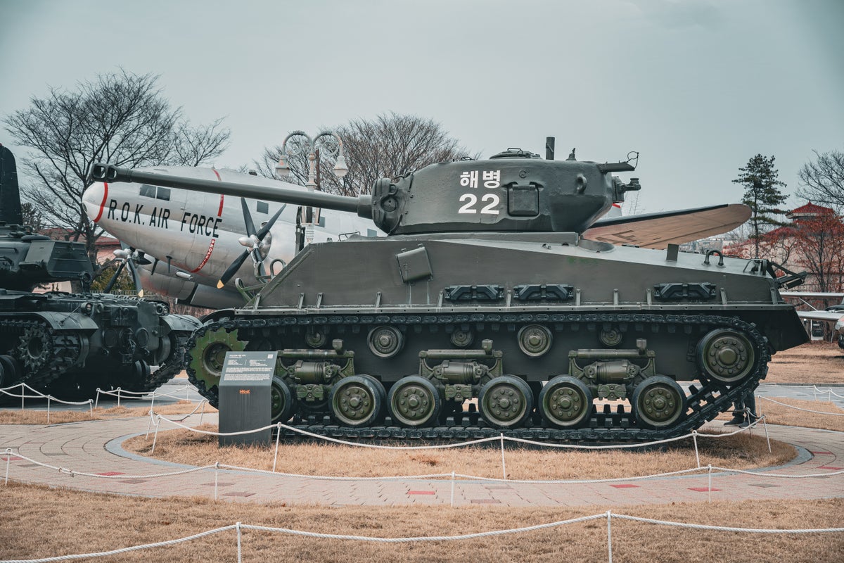 War Memorial of Korea tank